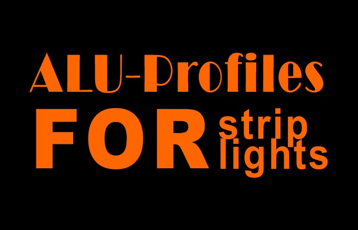 Aluminum Channels for LED Strip Lights 